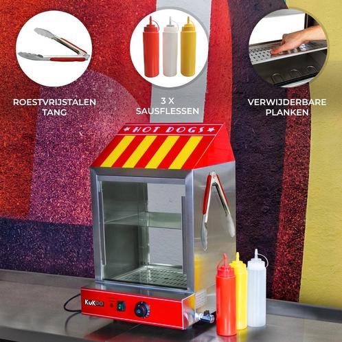 KuKoo Commerciële Hot Dog Stoomoven, Articles professionnels, Horeca | Équipement de cuisine, Envoi