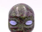 Indrukwekkende Drakenbloed Jaspis Alien Kristal Schedel, Antiek en Kunst