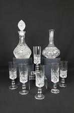 Jarras con Copas - Cristal Tallado - Kruik (8) - Bergkristal