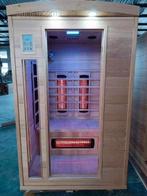 Infrarood sauna voorzien van hemlock hout en bluet, Tuin en Terras, Nieuw, Ophalen