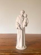 sculptuur, Heilige Antonius van Padua - 27 cm - Biscuit, Antiek en Kunst