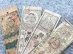 Japan. - 4 banknotes - Han-Fuda  - Edo Period (Zonder