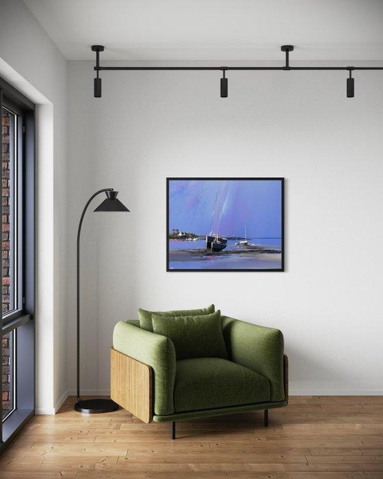 Lionel chevalier - Nous deux, Antiek en Kunst, Kunst | Schilderijen | Modern