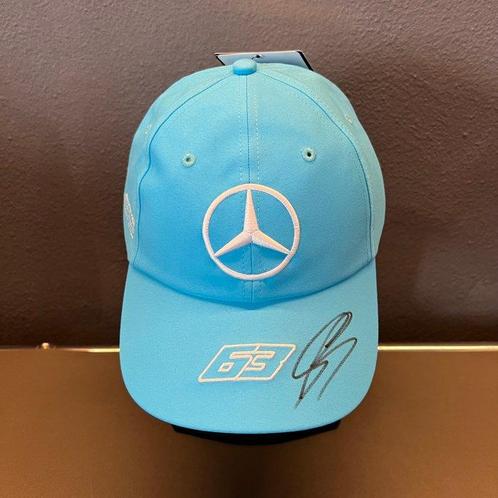 Mercedes - Formule 1 - George Russell signed - 2024 -, Verzamelen, Automerken, Motoren en Formule 1