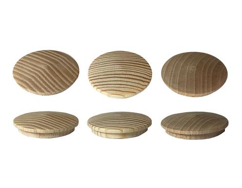 Set van 30 houten doppen, knoppen (30 mm diameter, grenenho, Doe-het-zelf en Bouw, Gereedschap | Overige machines, Nieuw, Verzenden