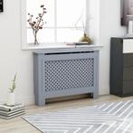 vidaXL Radiatorombouw 112x19x81,5 cm MDF antraciet, Verzenden, Nieuw