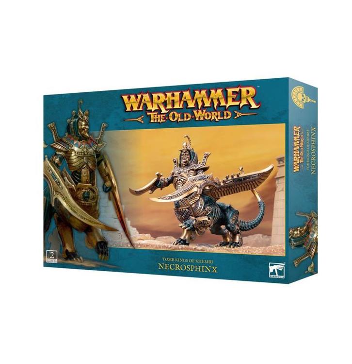 Tomb Kings of Khermi Necrosphinx (warhammer nieuw), Hobby en Vrije tijd, Wargaming, Ophalen of Verzenden