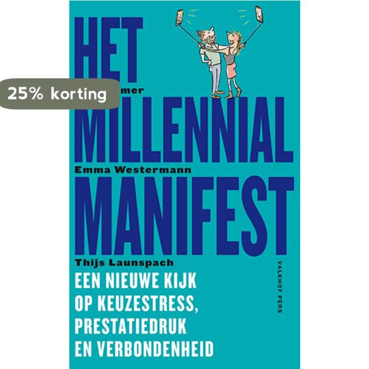 Het Millennial Manifest 9789056254865 Emma Westermann, Boeken, Overige Boeken, Zo goed als nieuw, Verzenden