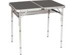 Bo-Camp - Campingtafel - Verstelbaar 4 standen - 90x60 cm, Verzenden