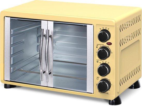 2dekans | TurboTronic FEO55 Vrijstaande Oven Franse Deuren –, Elektronische apparatuur, Ovens, Ophalen of Verzenden
