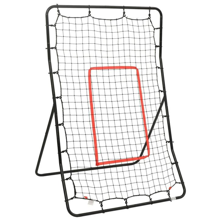vidaXL Softbal Rebounder 88x79x137 cm staal, Sports & Fitness, Football, Envoi