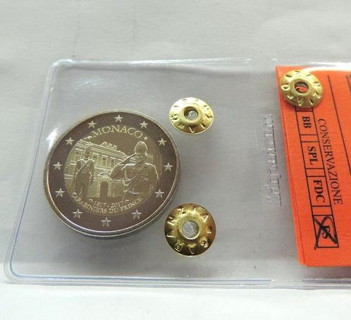 Monaco. 2 Euro 2017 Carabiniers Proof (Sans Prix de, Postzegels en Munten, Munten | Europa | Euromunten