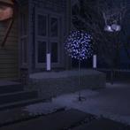 vidaXL Kerstboom 200 LEDs blauw wit licht kersenbloesem 180, Verzenden