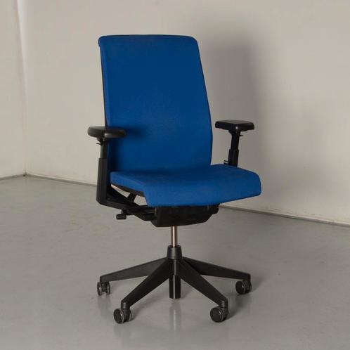 Haworth Comforto D6275 bureaustoel, blauw, 3D armleggers, Huis en Inrichting, Bureaustoelen, Gebruikt, Ophalen of Verzenden