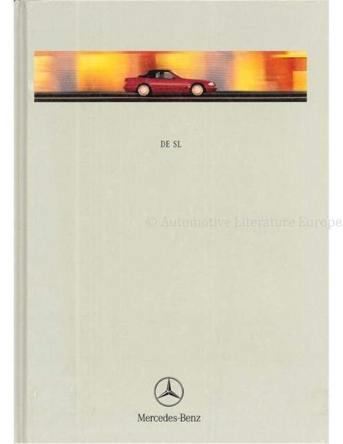 1998 MERCEDES BENZ SL HARDCOVER BROCHURE NEDERLANDS, Boeken, Auto's | Folders en Tijdschriften, Ophalen of Verzenden