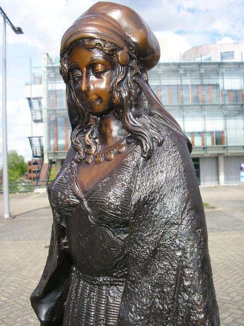Naar Dominique Alonzo - Sculpture, EXCLUSIEF BRONZEN BEELD :, Antiek en Kunst, Curiosa en Brocante