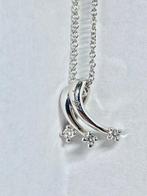 Recarlo - Ketting met hanger - 18 karaat Witgoud - 0.14ct., Handtassen en Accessoires, Antieke sieraden