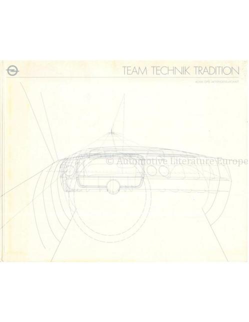 OPEL: TEAM TECHNIK TRADITION, Boeken, Auto's | Boeken, Ophalen of Verzenden