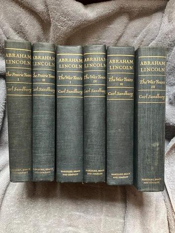 Carl Sandburg - Abraham Lincoln, in first trade editions,