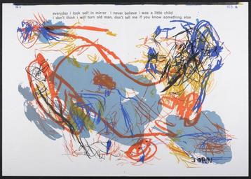 Asger Jorn (1914-1973) - One Cent life, Antiek en Kunst