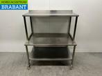 Table de travail mobile 115 x 70 x 70,5/130,5 cm Horeca, Zakelijke goederen, Horeca | Overige, Verzenden