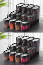 Set van 24 opbergbakjes Candice gemixt | Heritage, Huis en Inrichting, Keuken | Tupperware, Verzenden, Nieuw