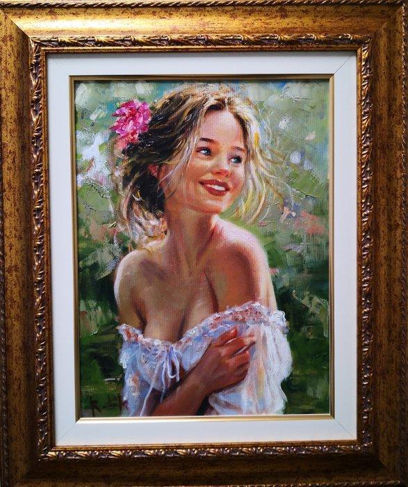 Salvatore Rodriquez (1957) - Gioia di Vivere, Antiek en Kunst, Kunst | Schilderijen | Klassiek