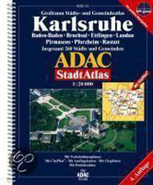 ADAC StadtAtlas Karlsruhe 1 : 20 000 9783826413667, Boeken, Overige Boeken, Gelezen, Verzenden