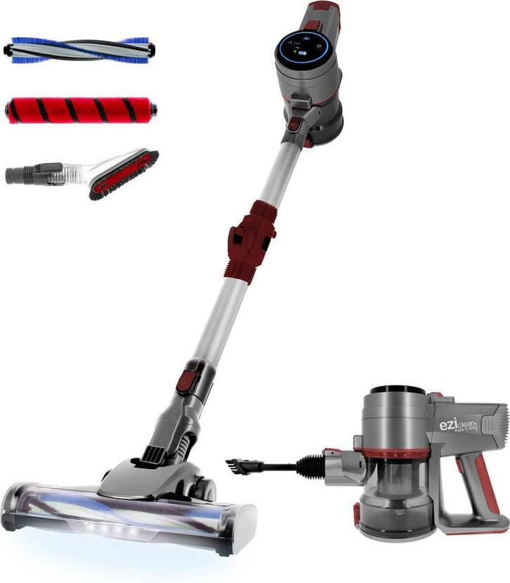 EZIclean Cyclomax R520 Flex - Steelstofzuiger - Draadloos -, Elektronische apparatuur, Stofzuigers, Zo goed als nieuw, Verzenden