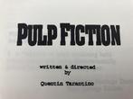 Pulp Fiction - Also including shooting Schedule! - Miramax
