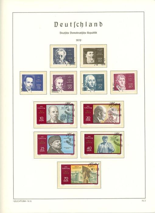 Duitsland 1970/1973 - Duitsland/periode DDR, prachtige, Postzegels en Munten, Postzegels | Amerika