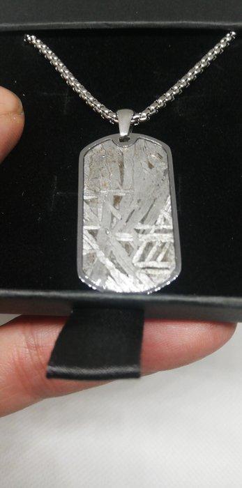 Aletai hanger. (zonder reserveprijs) IJzer meteoriet - 9 g, Verzamelen, Mineralen en Fossielen