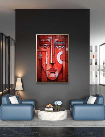 Wigulins Art (1971) - Red Mask XXL - NO RESERVE