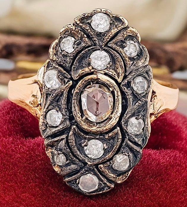 Sans prix de réserve - Bague - 9 carats Or rose, Argent, Bijoux, Sacs & Beauté, Bagues