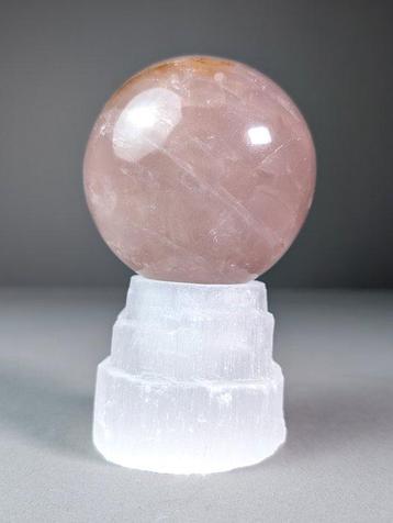 Superbe quartz rose (variante rose du quartz) Sphère -, Collections, Minéraux & Fossiles