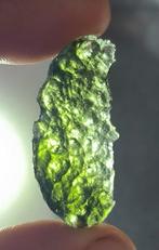 Moldaviet uit Vrábe, Zuid-Bohemen - Hoogte: 41 mm -, Verzamelen, Mineralen en Fossielen