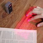 Draadloos Mini Laser Toetsenbord - Pocket Draagbaar Virtueel, Computers en Software, Toetsenborden, Verzenden, Nieuw, SeenDa