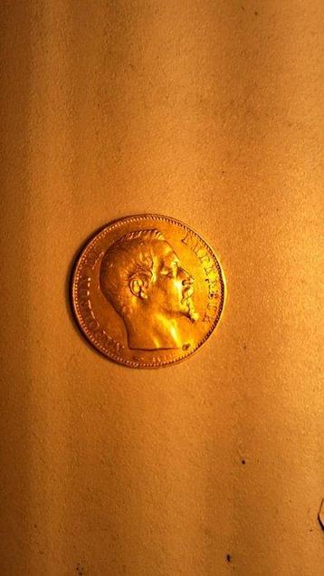 Frankrijk. Napoléon III. 20 Francs 1857-A, Paris (Zonder