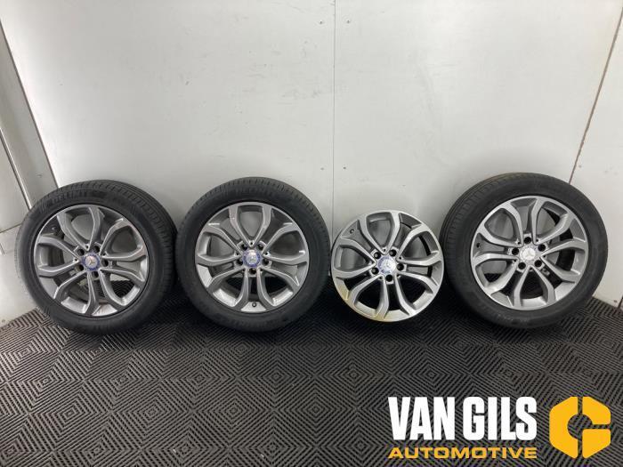 Velgen set + banden Mercedes C-Klasse O310995, Auto-onderdelen, Ophanging en Onderstel