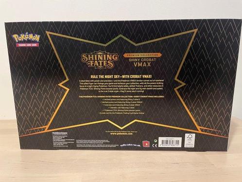 The Pokémon Company Box - Shining fates Crobat V-max, Hobby en Vrije tijd, Verzamelkaartspellen | Pokémon