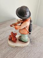 Goebel - Beeldje - Hummel Nr. 1 : Geigerlein mit Hund /, Antiek en Kunst