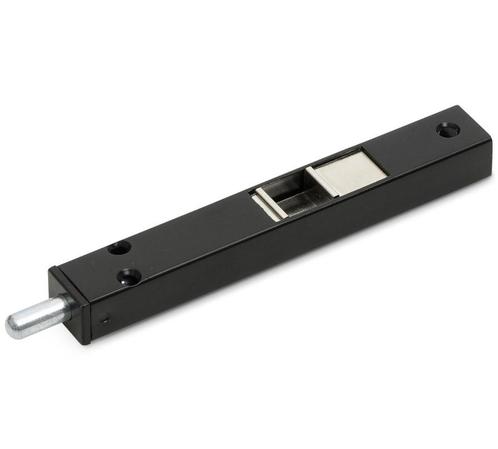 Nagelkantschuif 100x14x11mm staal zwart, Doe-het-zelf en Bouw, Hang- en Sluitwerk, Klink of Kruk, Nieuw, Overige materialen