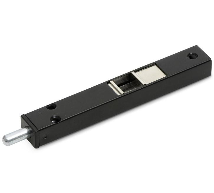 Nagelkantschuif 100x14x11mm staal zwart, Doe-het-zelf en Bouw, Hang- en Sluitwerk, Klink of Kruk, Nieuw, Overige materialen
