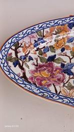 Gien - Serveerschaal - Keramiek - Groot bord Pivoines