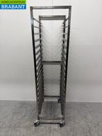 RVS Hupfer Verrijdbare Regaalwagen 18 x 60/40 cm Horeca, Ophalen of Verzenden, Nieuw in verpakking