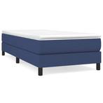 Bedframe 90x200 Blauw | Tweede Kansje | OP=OP, 90 cm, Eenpersoons, Nieuw, 200 cm