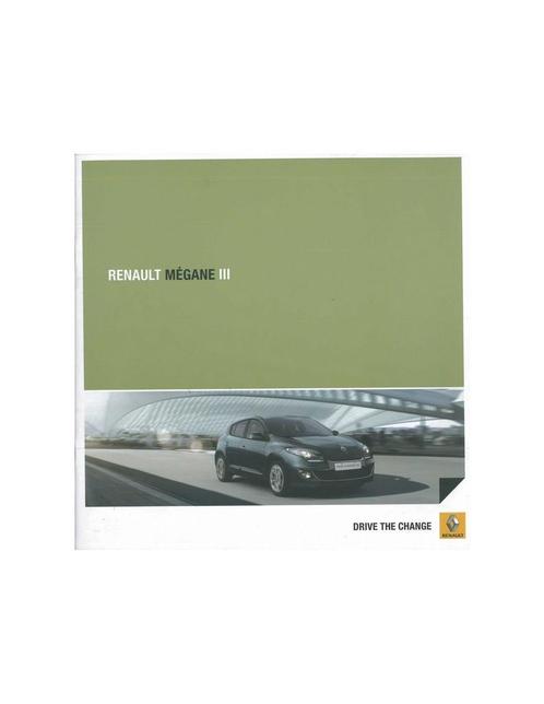 2012 RENAULT MEGANE III BROCHURE SPAANS (ARGENTINIË), Livres, Autos | Brochures & Magazines, Enlèvement ou Envoi