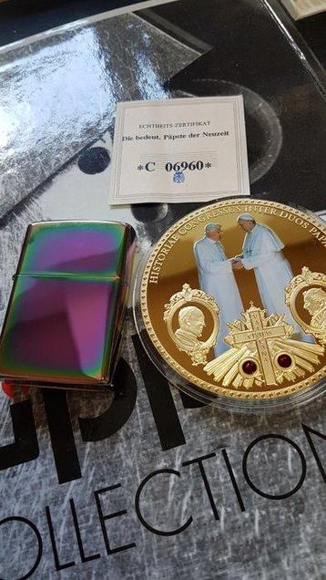 Zippo - Original Zippo Rarität Spectrum mit großer Papst