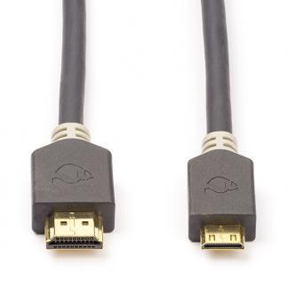 Mini HDMI naar HDMI kabel | Nedis | 2 meter