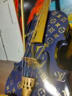 fp pop art - Louis vuitton violon 60cm Bleu Nuit full laque, Antiek en Kunst